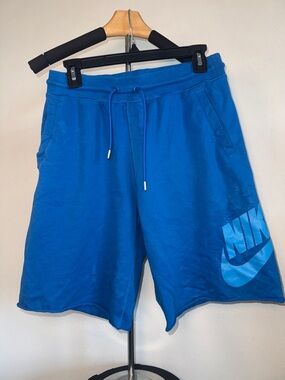 Nike Men’s Royal Blue Logo Athletic Shorts